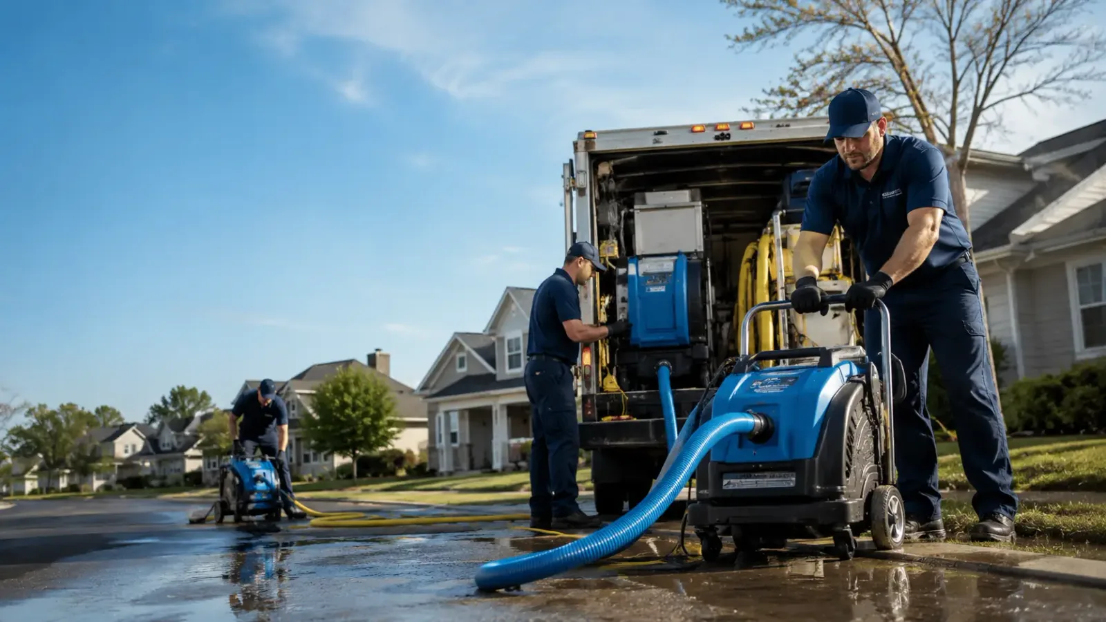 Flood Damage Cleanup in Crossroads, NM